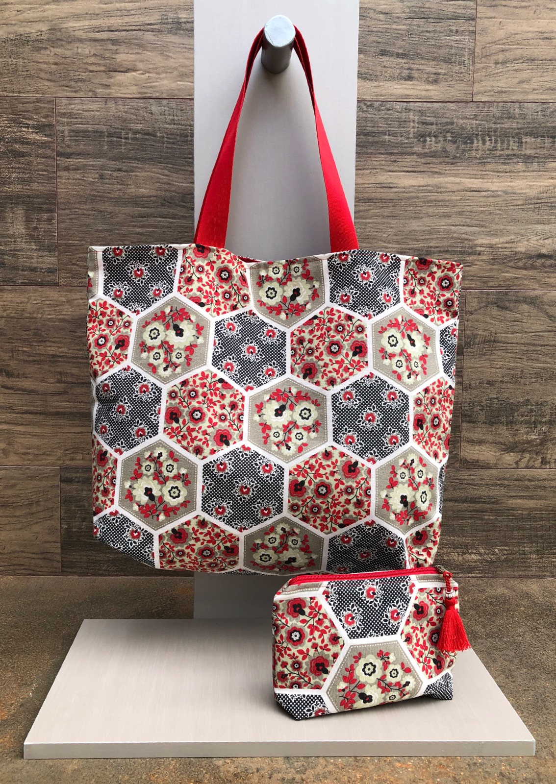 Bolsa Dália Vermelha🌼