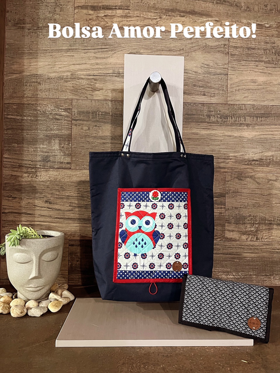 Bolsa Amor Perfeito💙