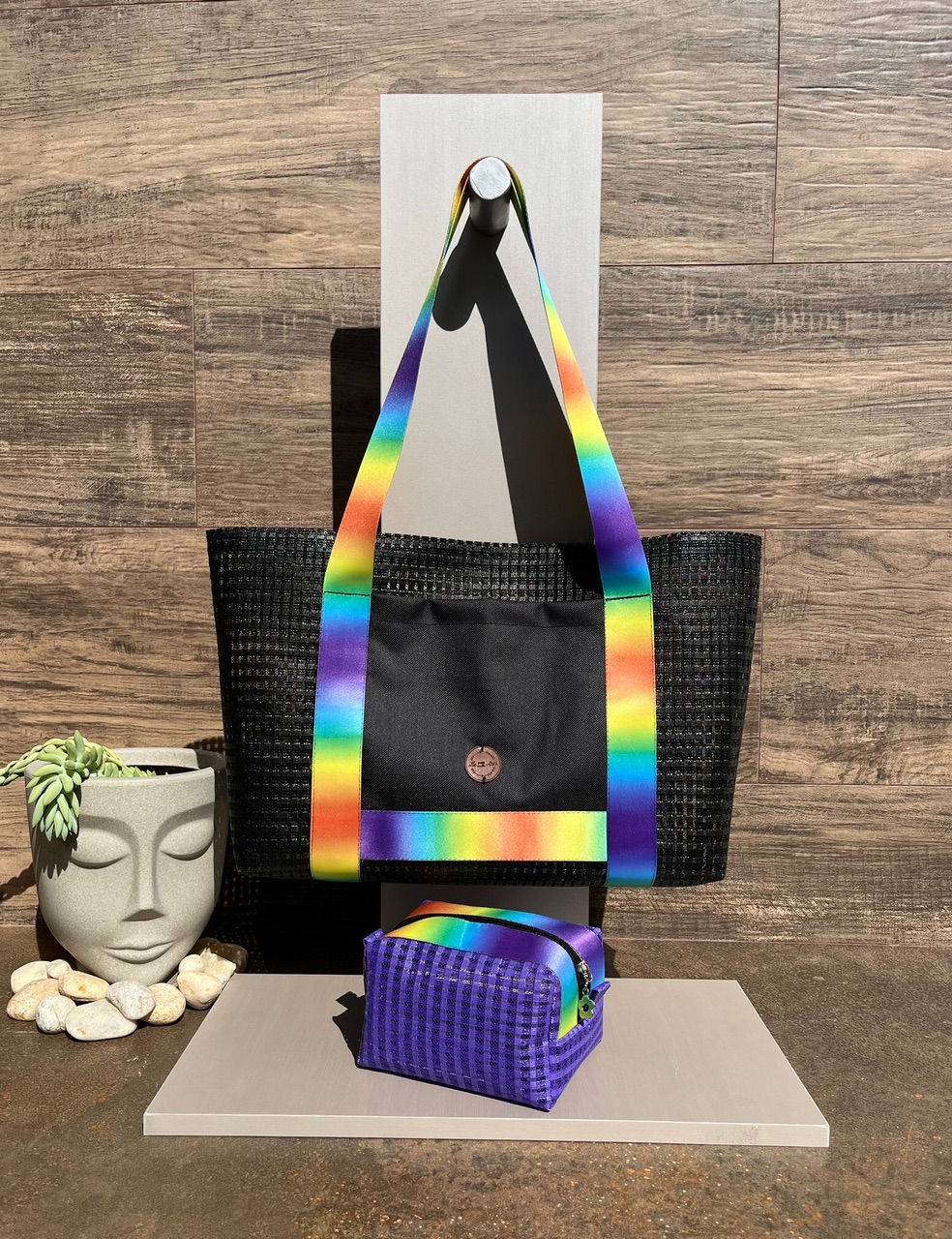 Bolsa Girassol - Arco-íris